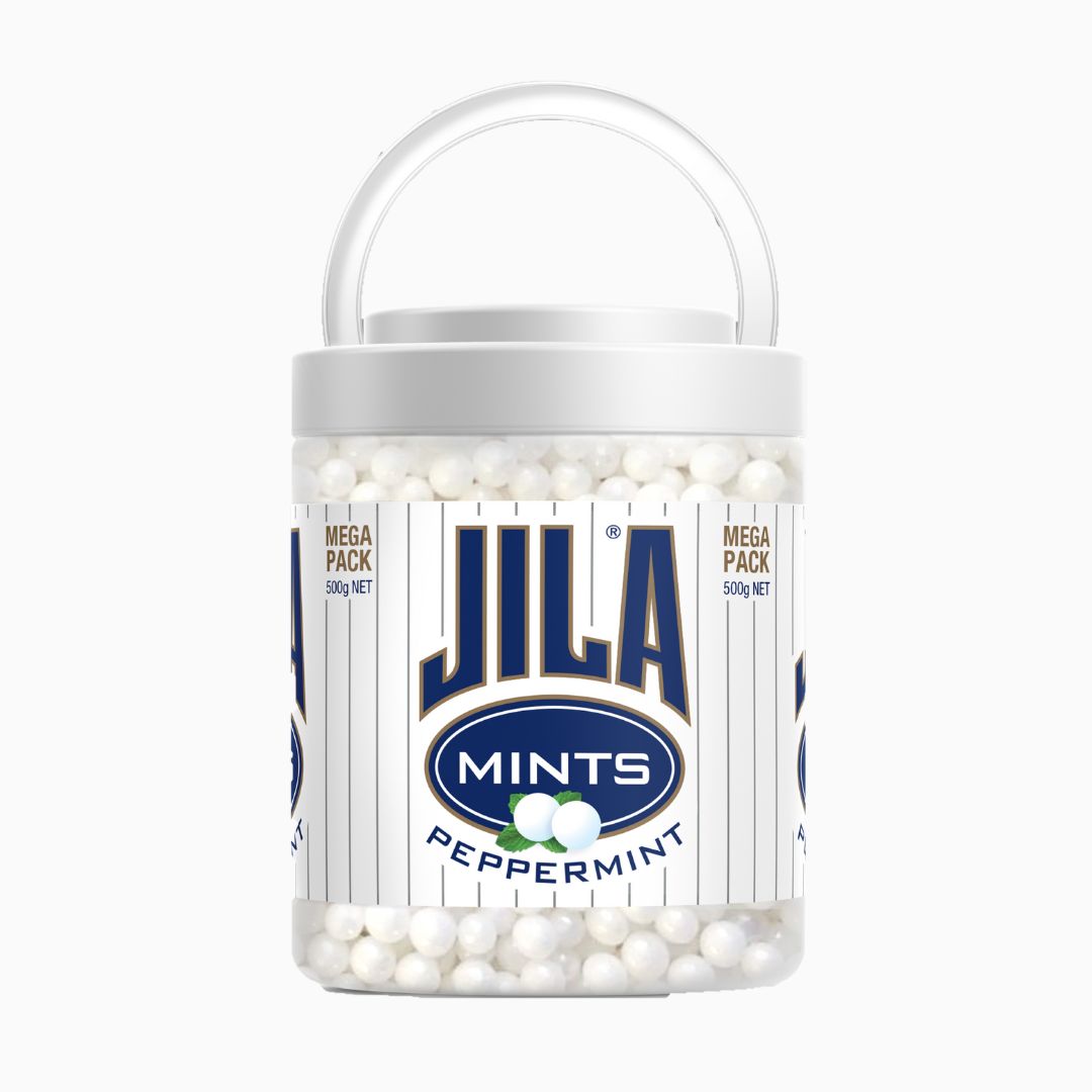 JILA® Round Mints Peppermint Jar 500g
