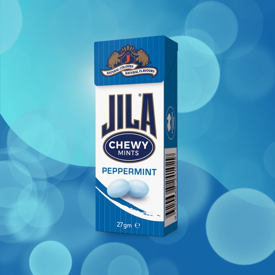 JILA® Chewy Mints Peppermint 22g x 18 Pack