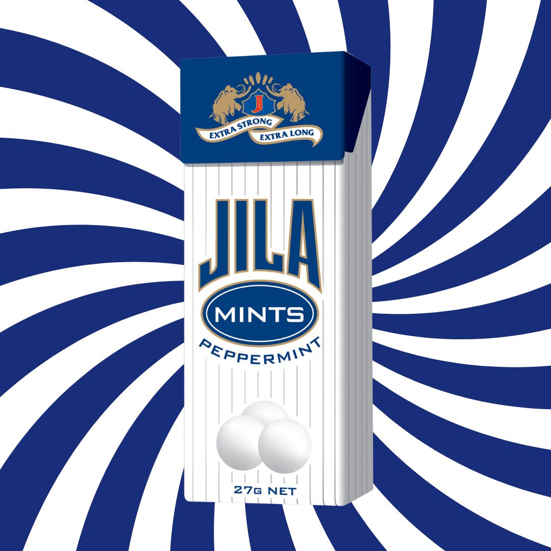 JILA® Round Mints Peppermint 27g x 18 Pack – Ferndale Foods Australia