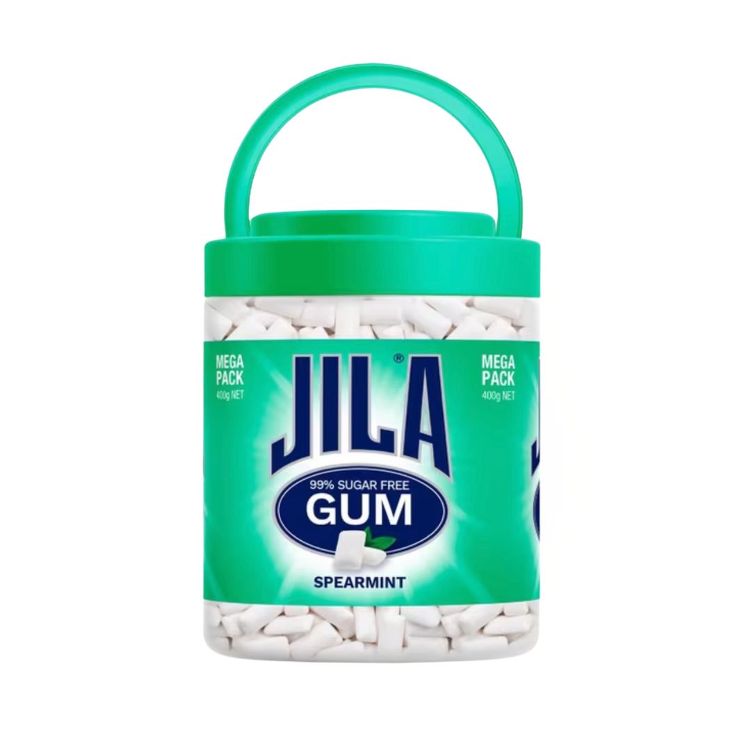JILA® Sugar Free Gum Spearmint Jar 400g