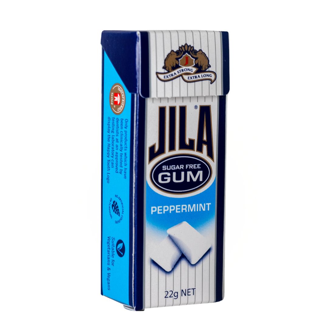 JILA® Sugar Free Gum Peppermint 22g x 18 Pack