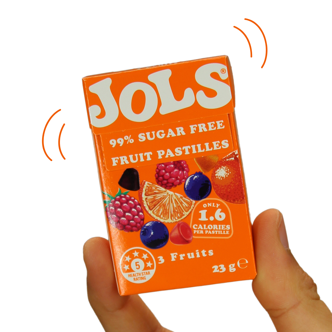 JOLS® pastilles 3 Fruits 23g x 18 Pack