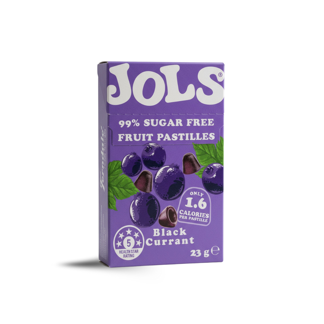 JOLS® pastilles Blackcurrant 23g x 18 Pack