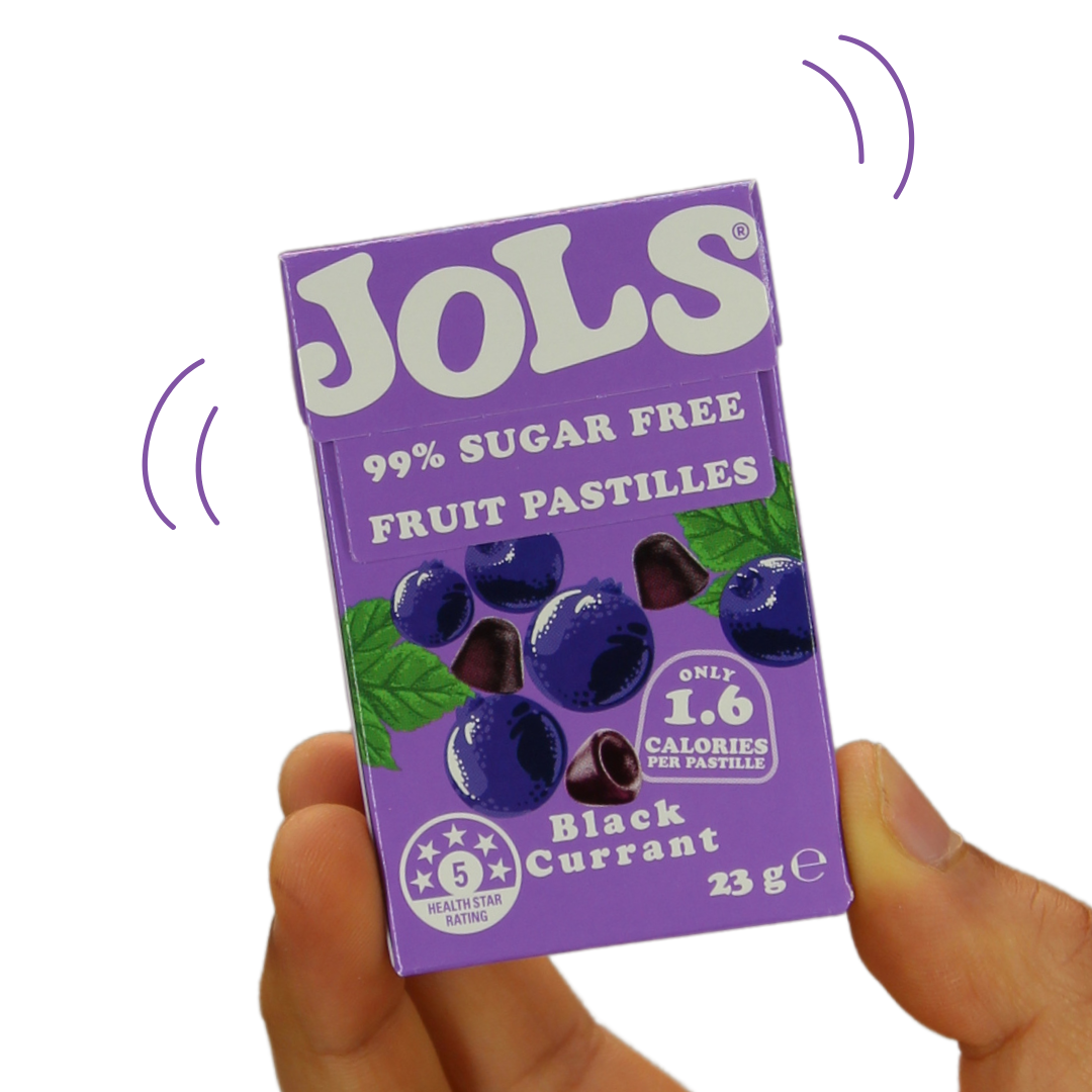 JOLS® pastilles Blackcurrant 23g x 18 Pack