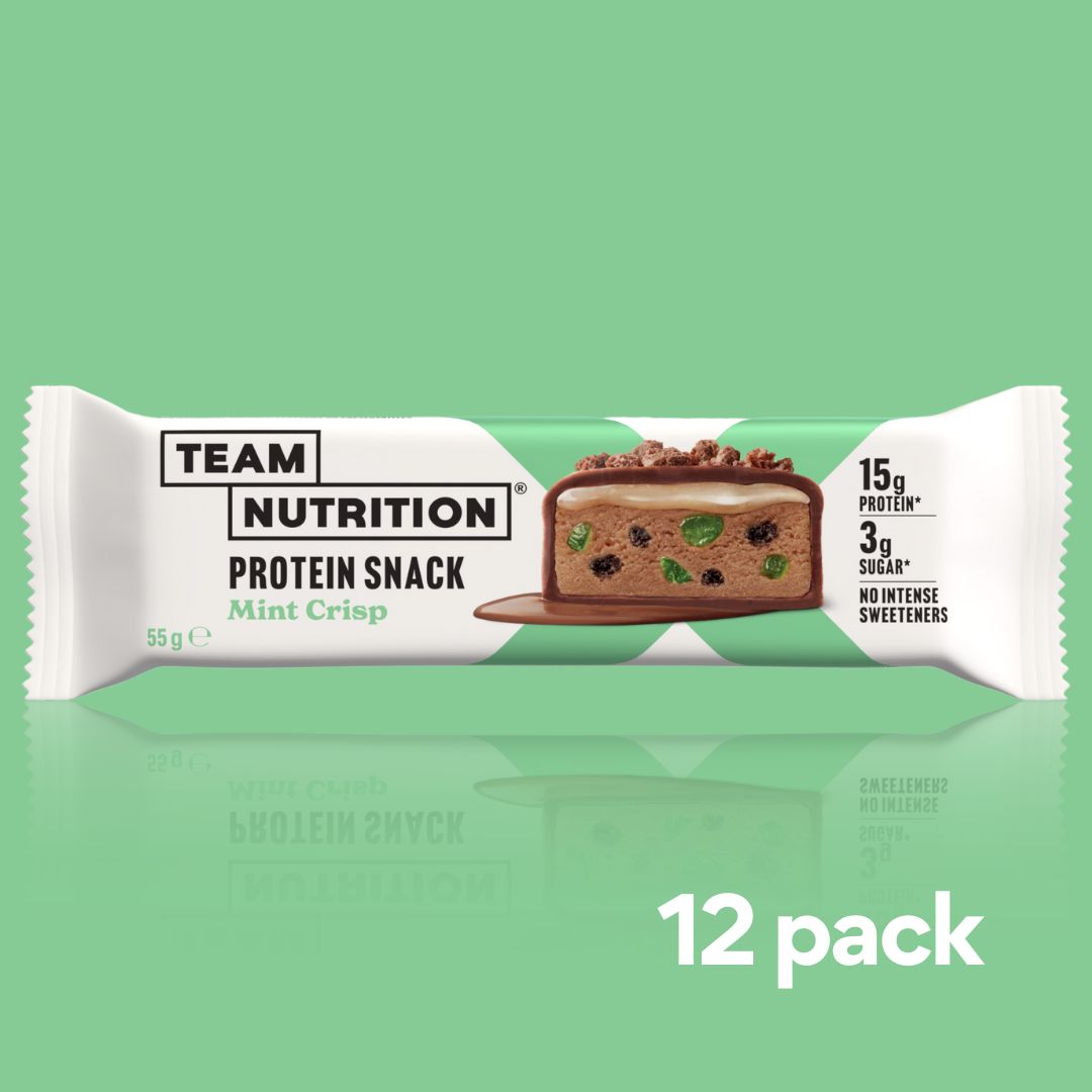 TEAM NUTRITION® Mint Crisp Soft Protein Snack - 12 pack
