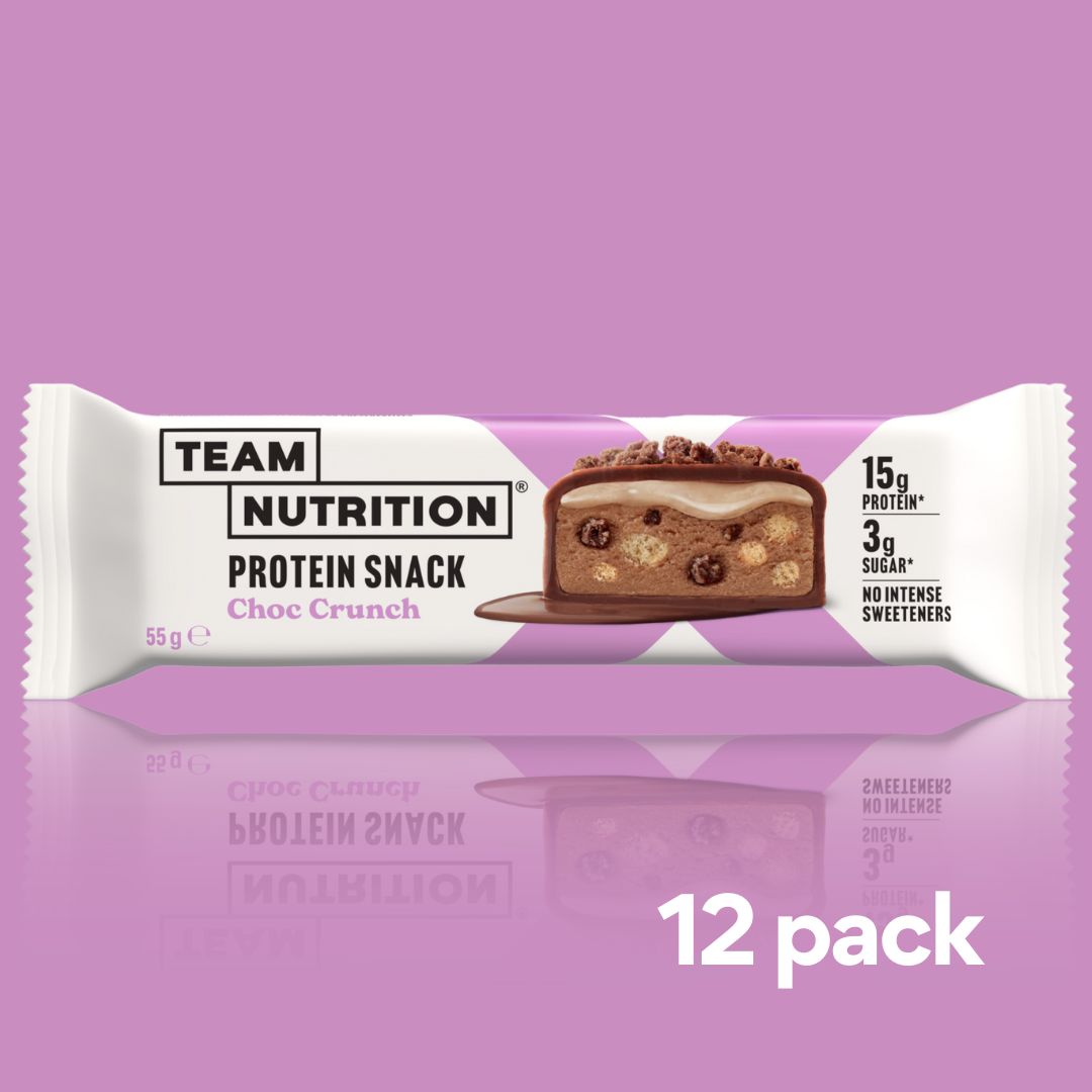 TEAM NUTRITION® Choc Crunch Soft Protein Snack - 12 pack