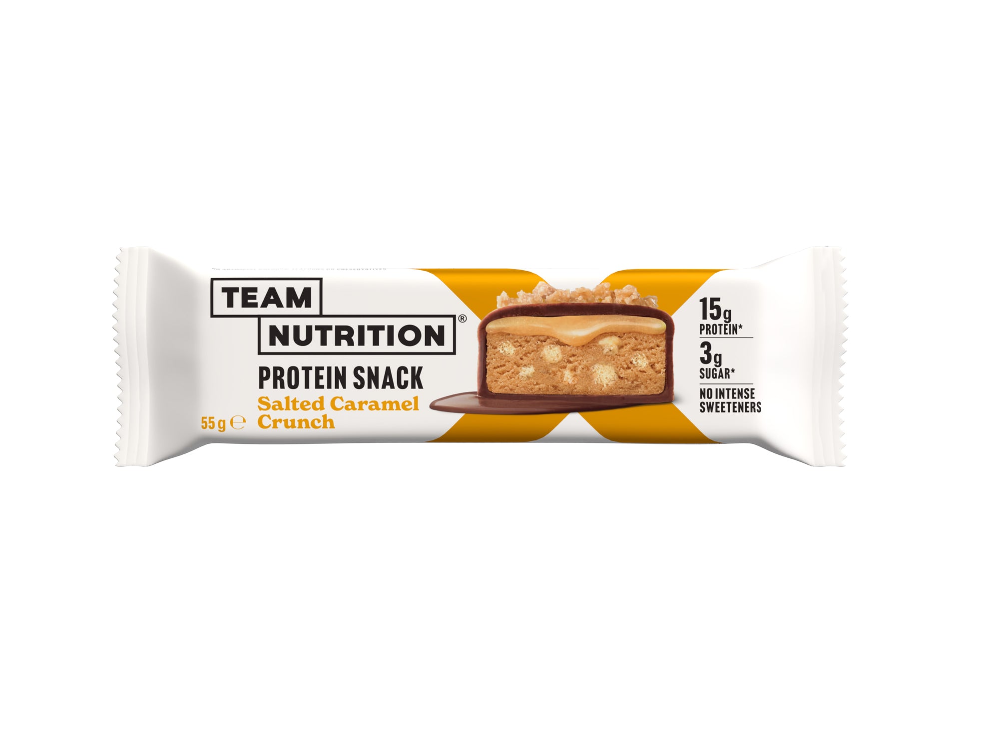 TEAM NUTRITION® Salted Caramel Crunch Soft Protein Snack - 12 pack