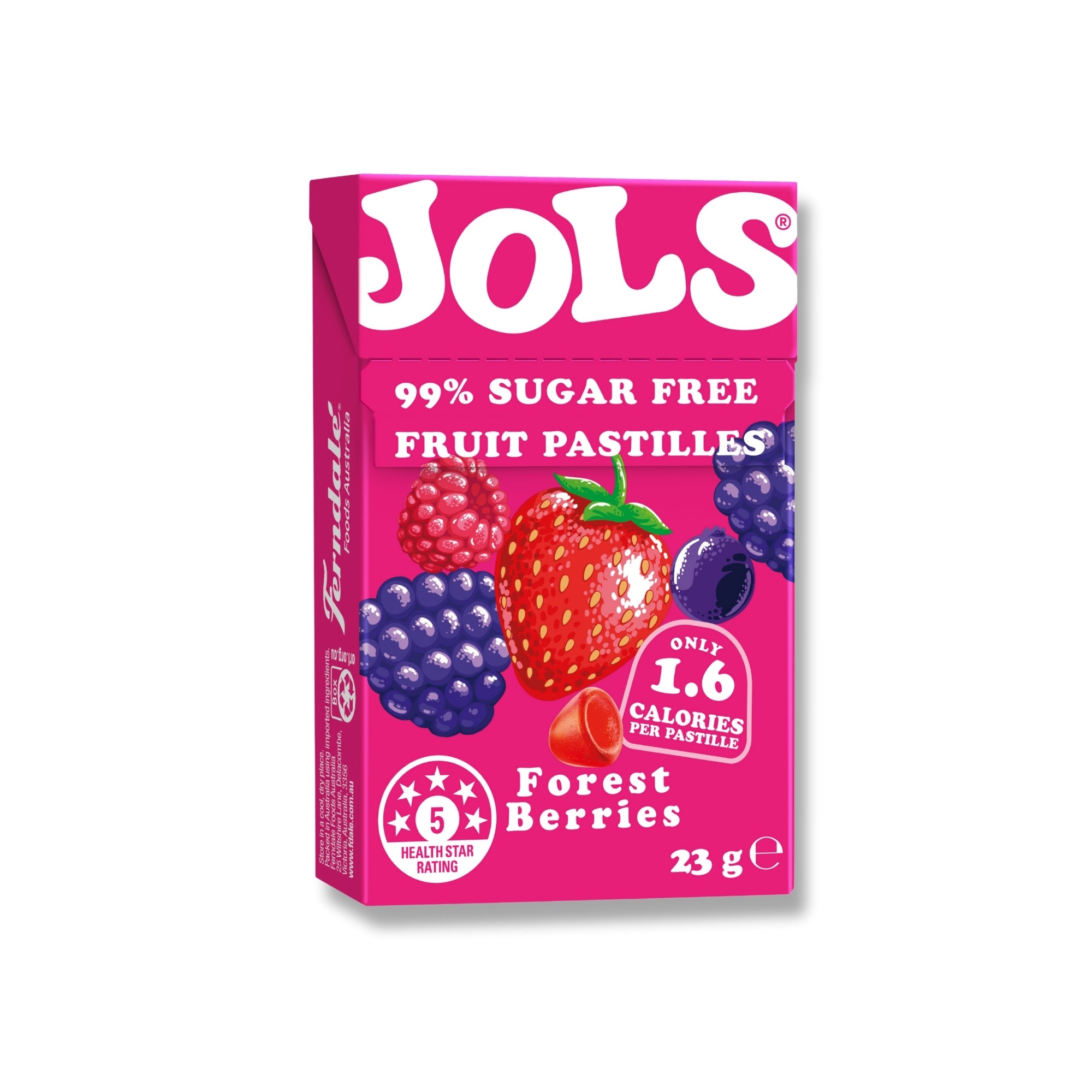 JOLS® pastilles Forest Berries 23g x 18 Pack