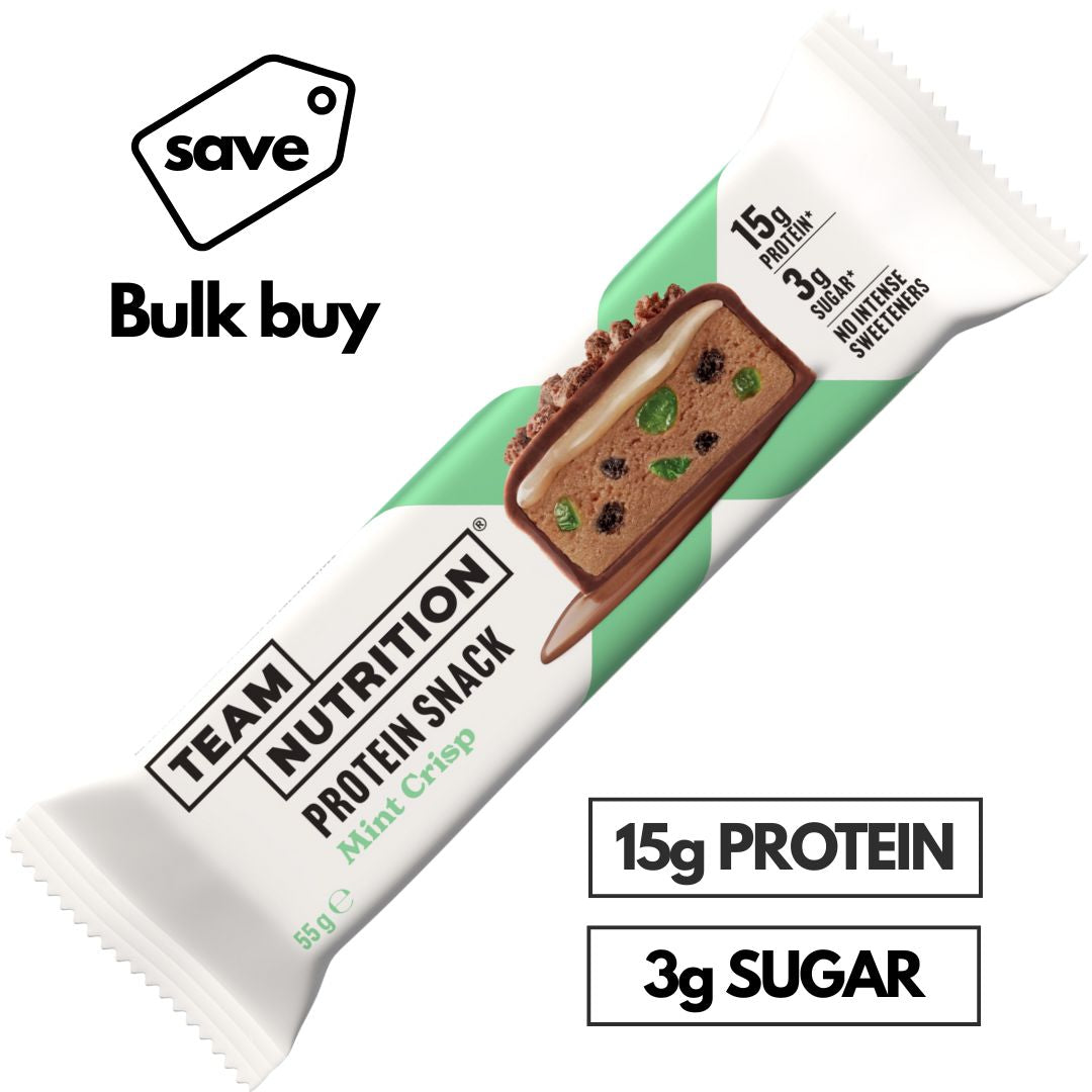 TEAM NUTRITION® Mint Crisp Soft Protein Snack - 12 pack